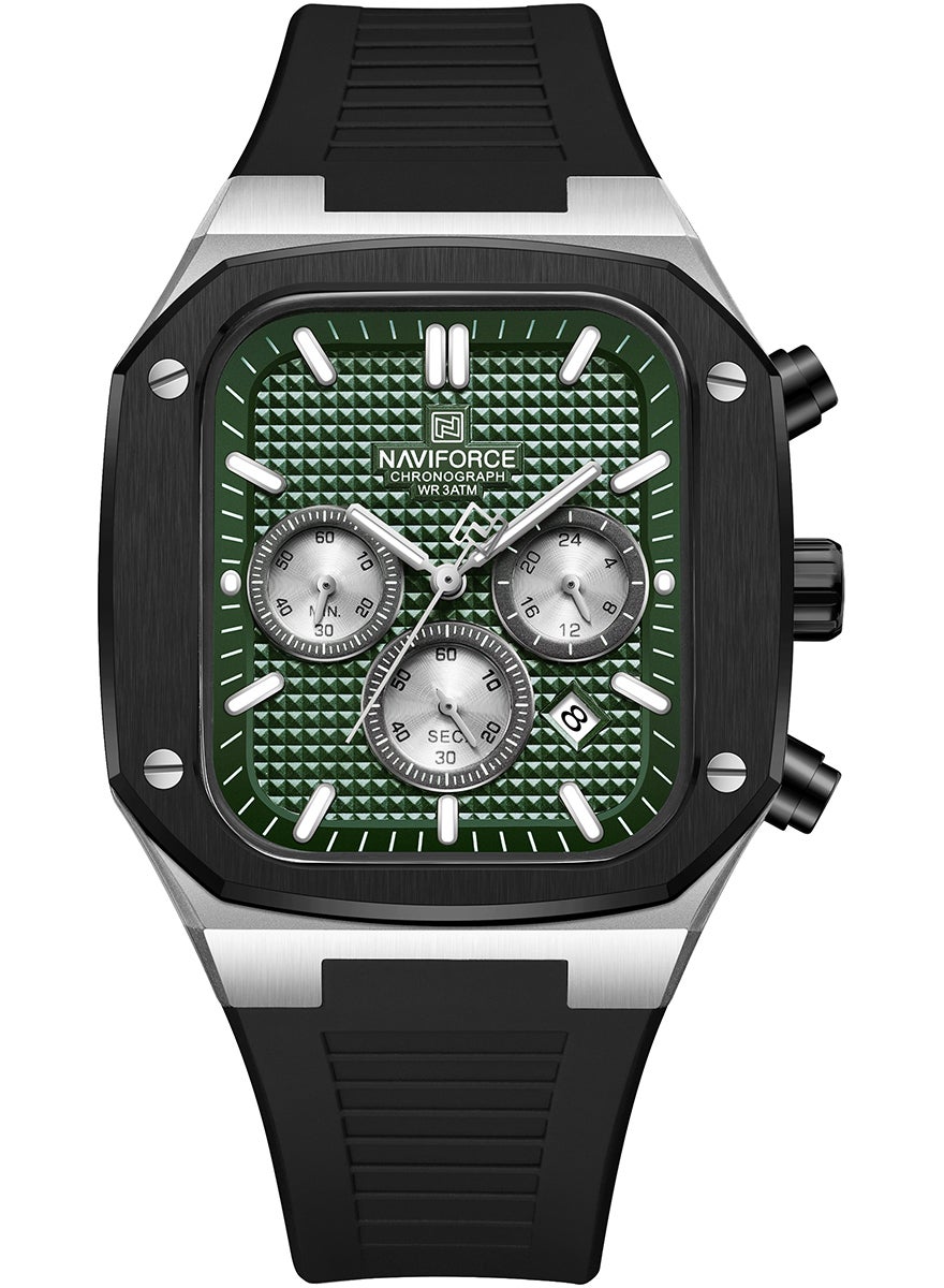 Naviforce Watch For Men NF8037-S-GN-B